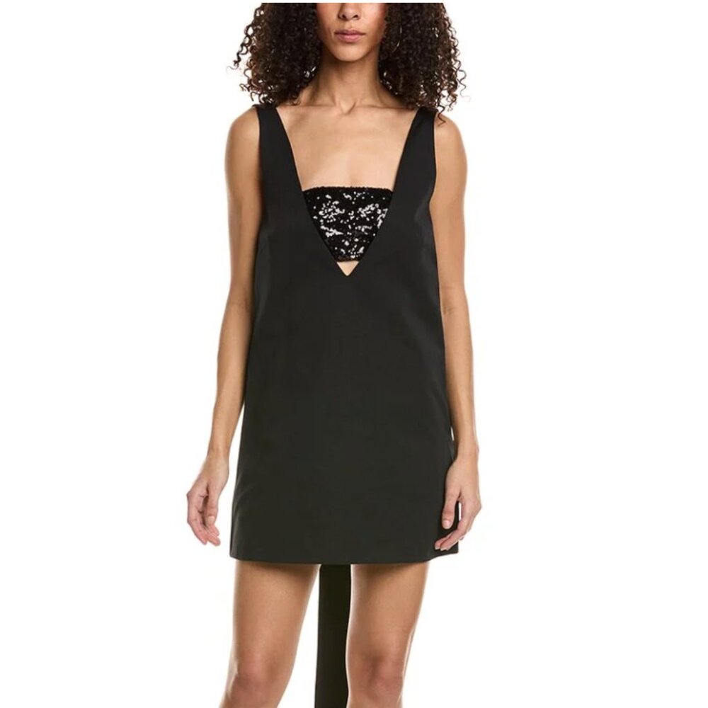 NWT- Irie V-Neck Bow Minidress